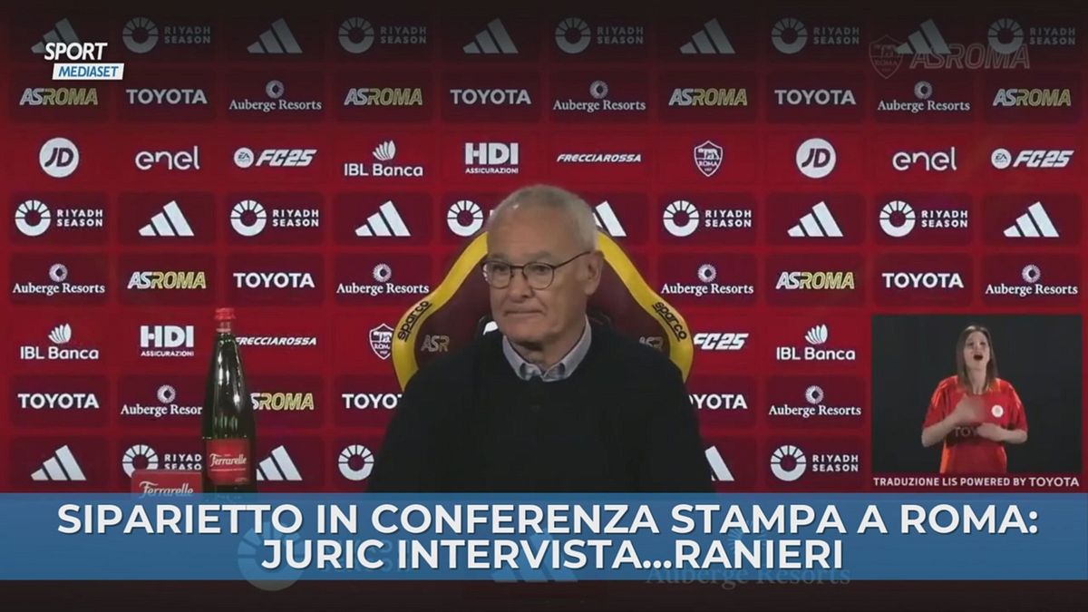 Ranieri in conferenza intervistato da...Juric!