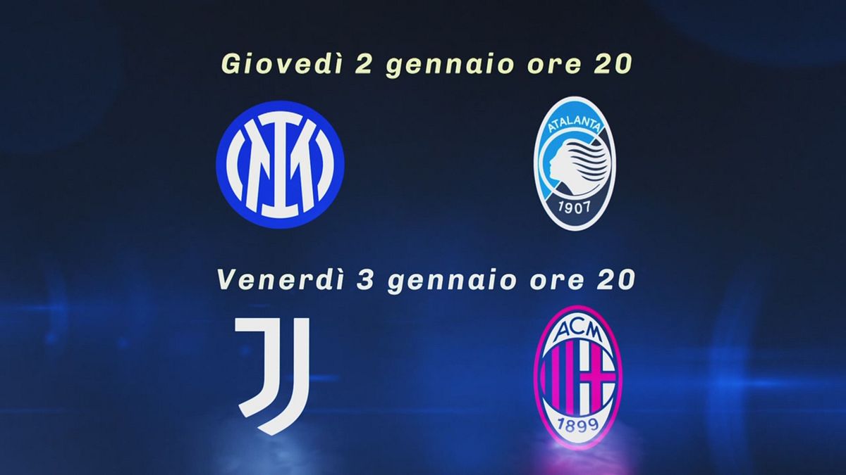 Il calendario della Supercoppa Italiana