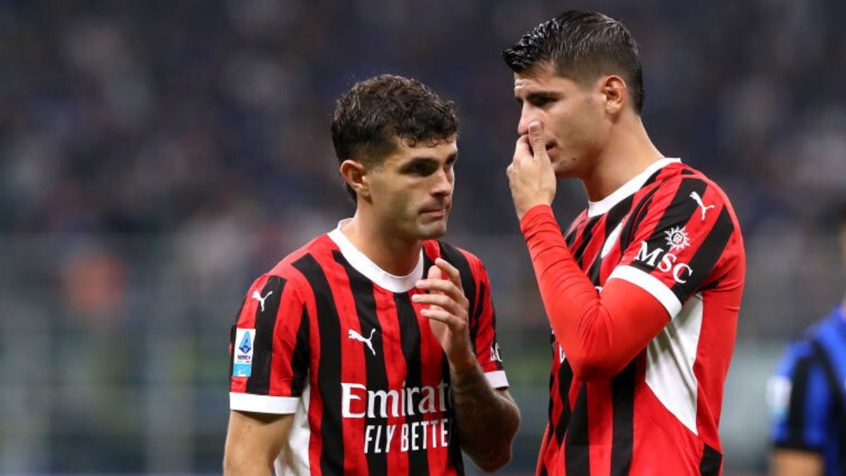 Pulisic e Morata (Milan)