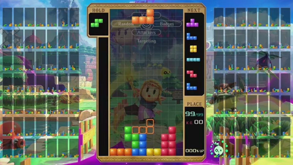 Tetris 99 incontra Zelda