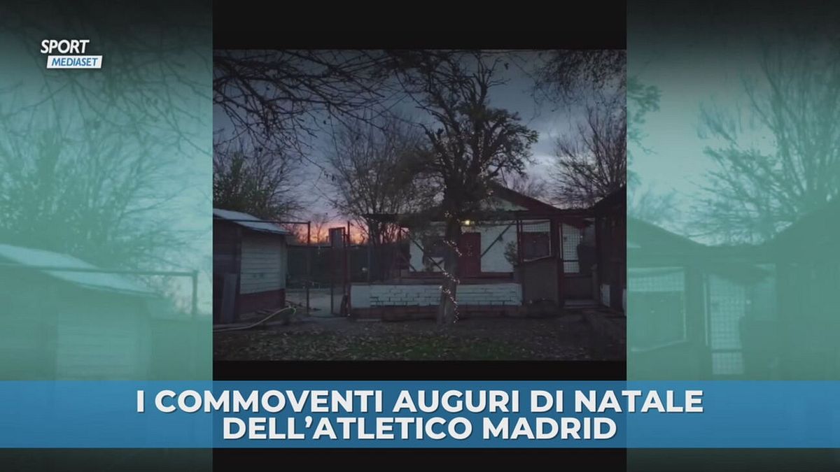 I commoventi auguri di Natale dell'Atletico Madrid