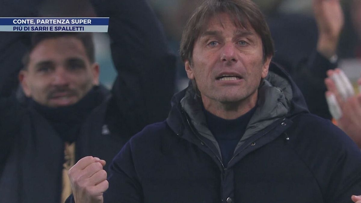 Conte, partenza super