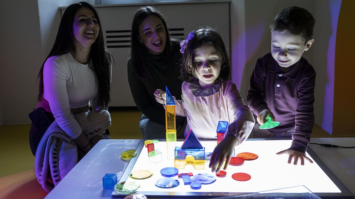 Il nuovo spazio Playlab. Foto: Museo della Scienza e della Tecnologia Leonardo da Vinci. 