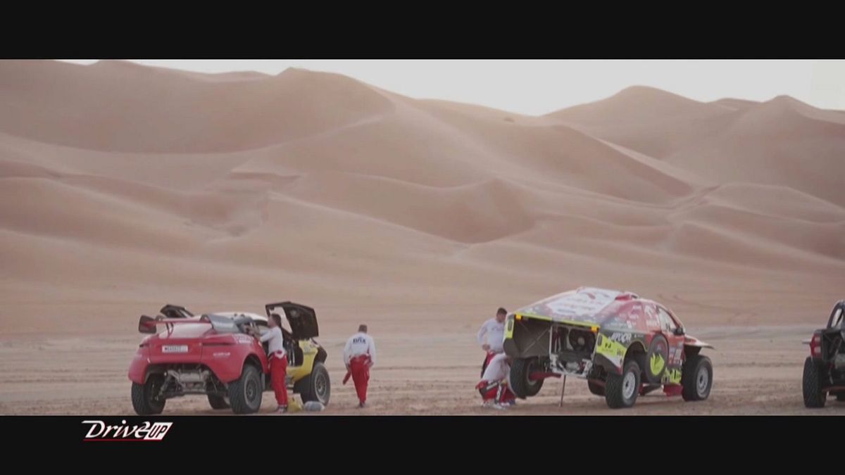 The Dacia Sandriders, road to Dakar