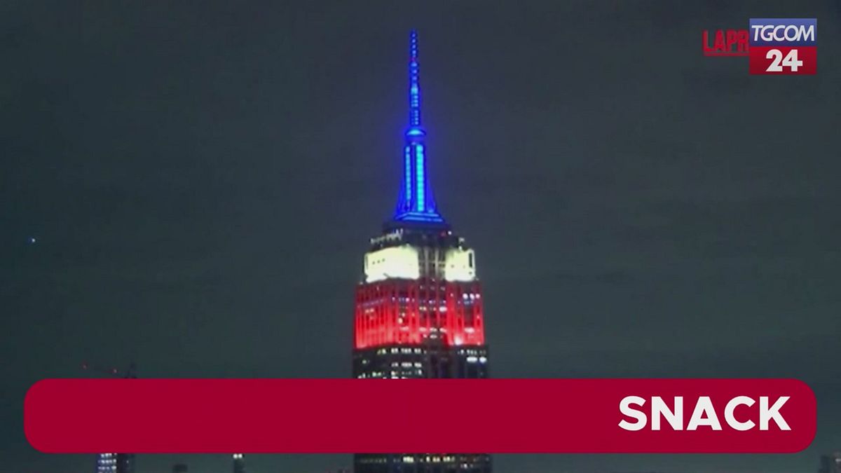 L'Empire State Building rende omaggio a Jimmy Carter