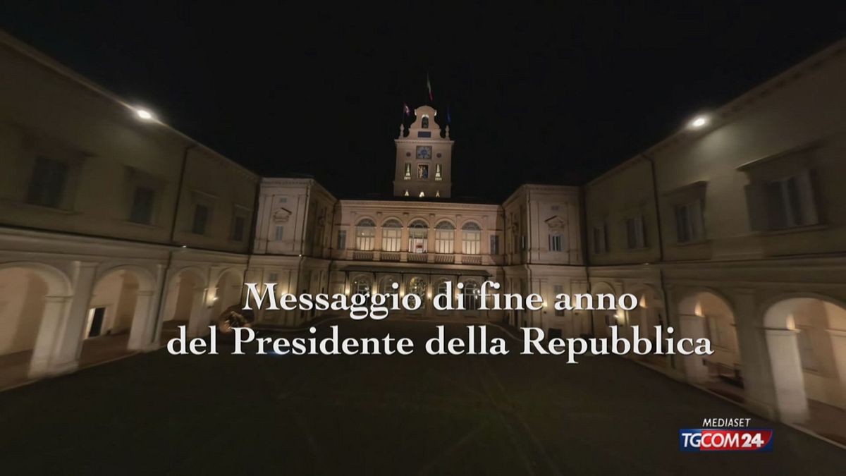 21.30 IL MESSAGGIO DI MATTARELLA SRV