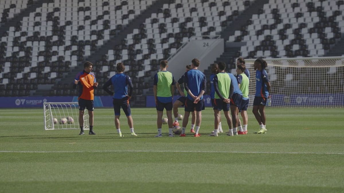 Juve, l'allenamento in vista della semifinale