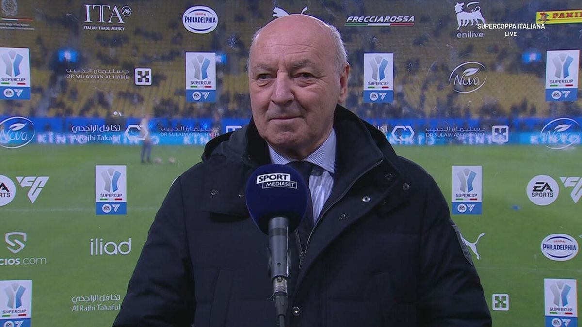 Marotta: "L'obbligo è tentare di vincere tutto"