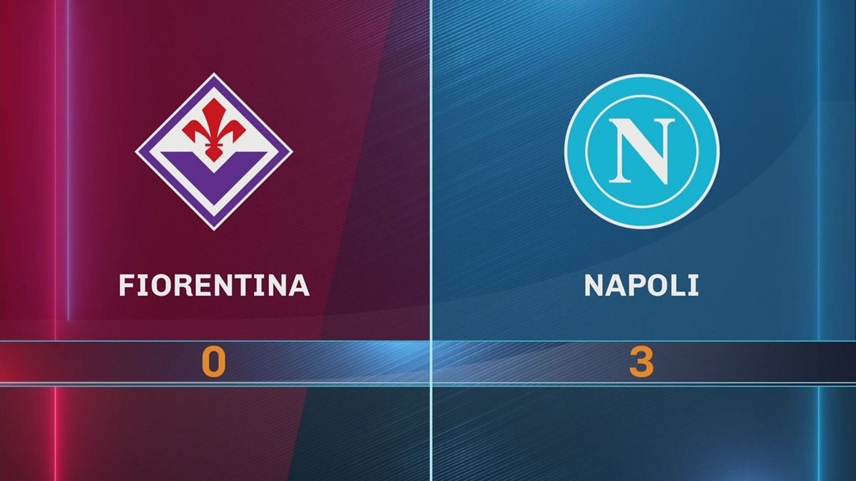 Fiorentina-Napoli 0-3: gli highlights