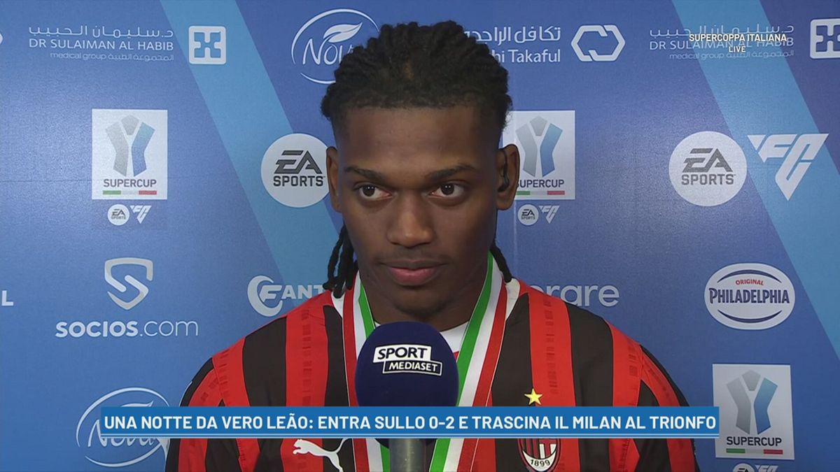 Leao: "Avevamo la volontà di vincere"