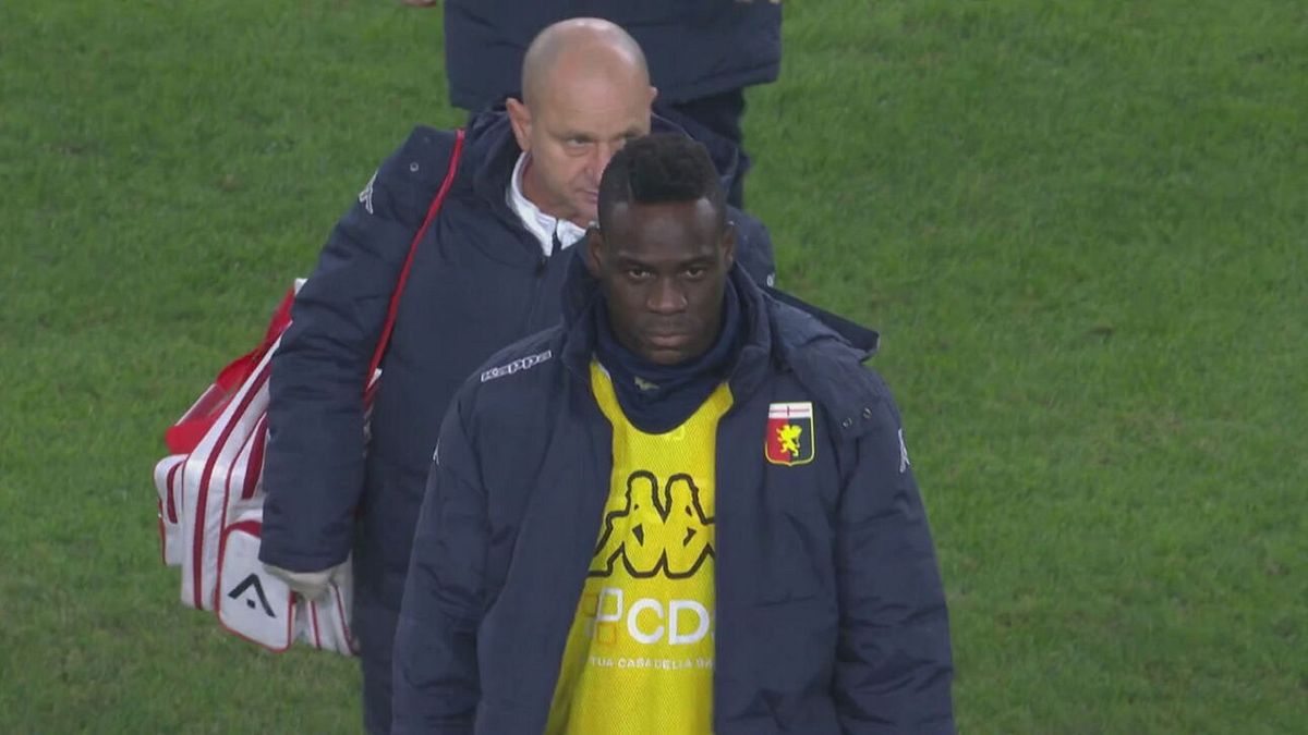 Balotelli non gioca mai