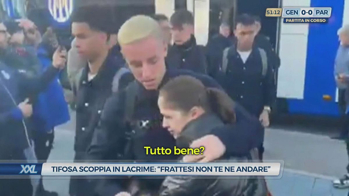 Tifosa scoppia in lacrime: "Frattesi non te ne andare"