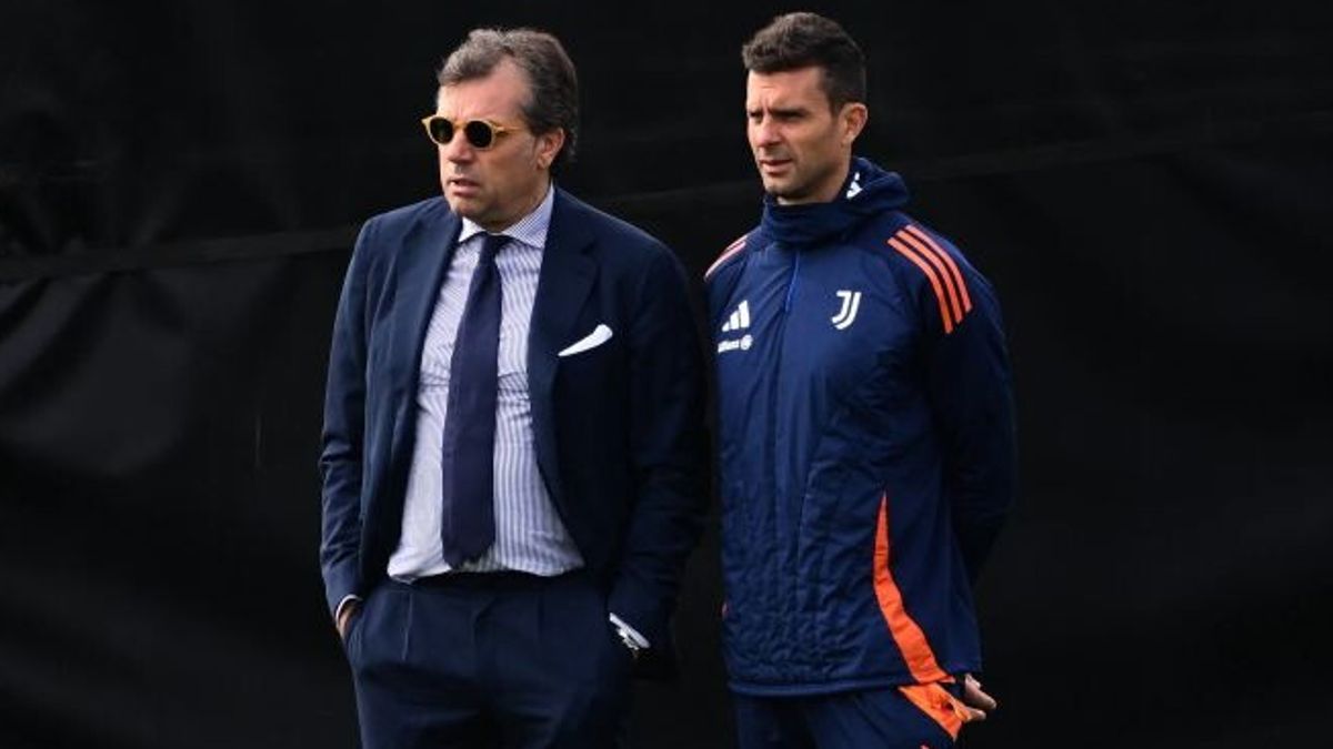 Cristiano Giuntoli e Thiago Motta