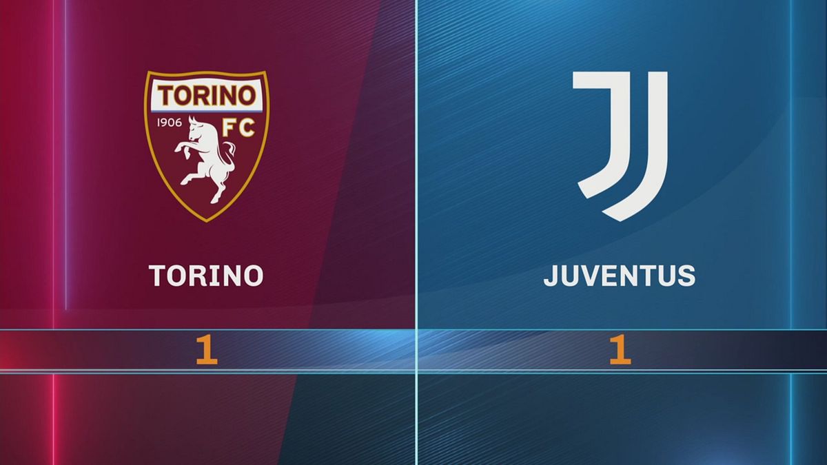 Torino-Juventus 1-1: gli highlights