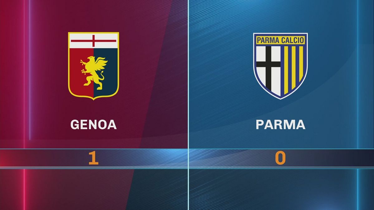 Genoa-Parma 1-0: gli highlights