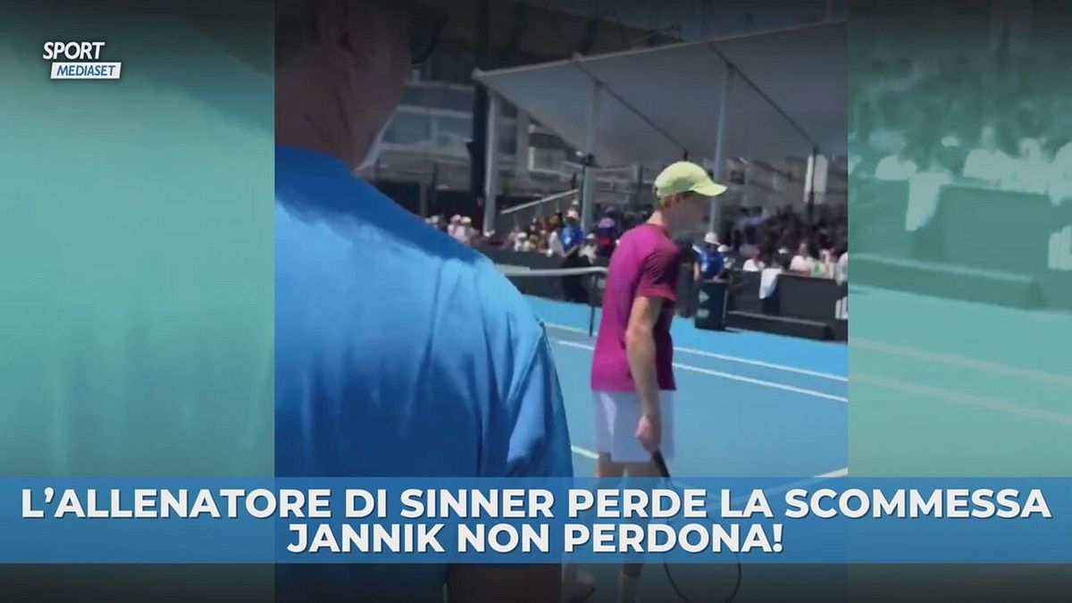 Mai perdere una scommessa con Jannik Sinner!