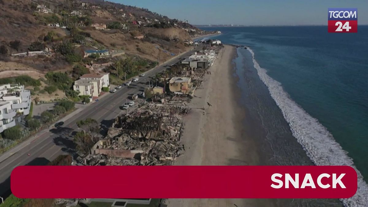 Incendi Los Angeles, il "nuovo" lungomare di Malibu
