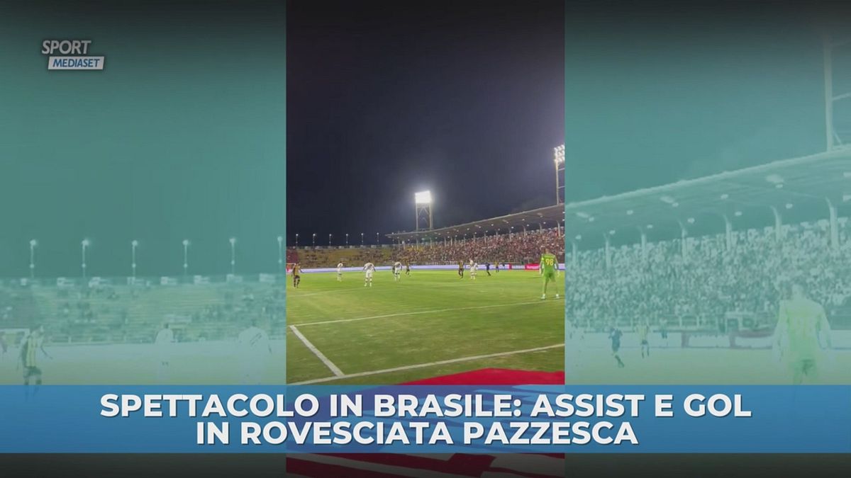 Combo pazzesca assist e gol in rovesciata