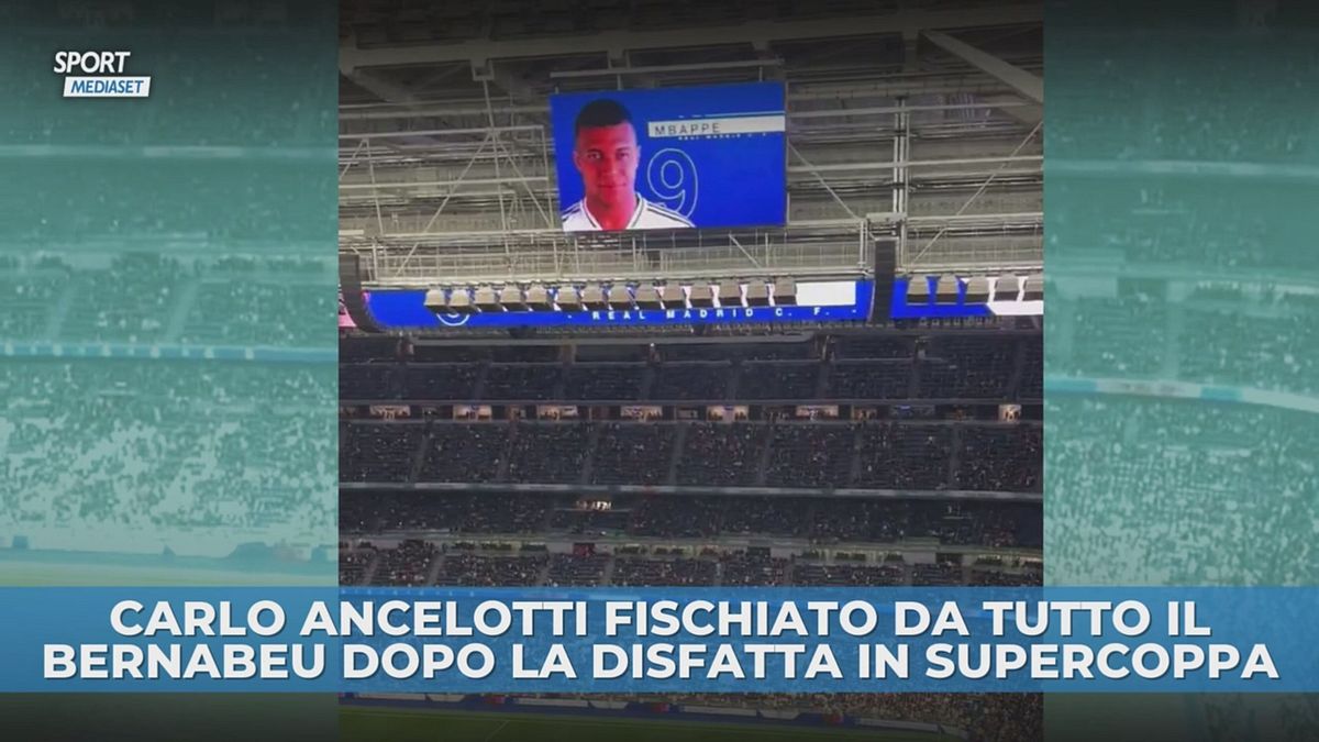 Clamoroso a Madrid: il Bernabeu fischia Ancelotti