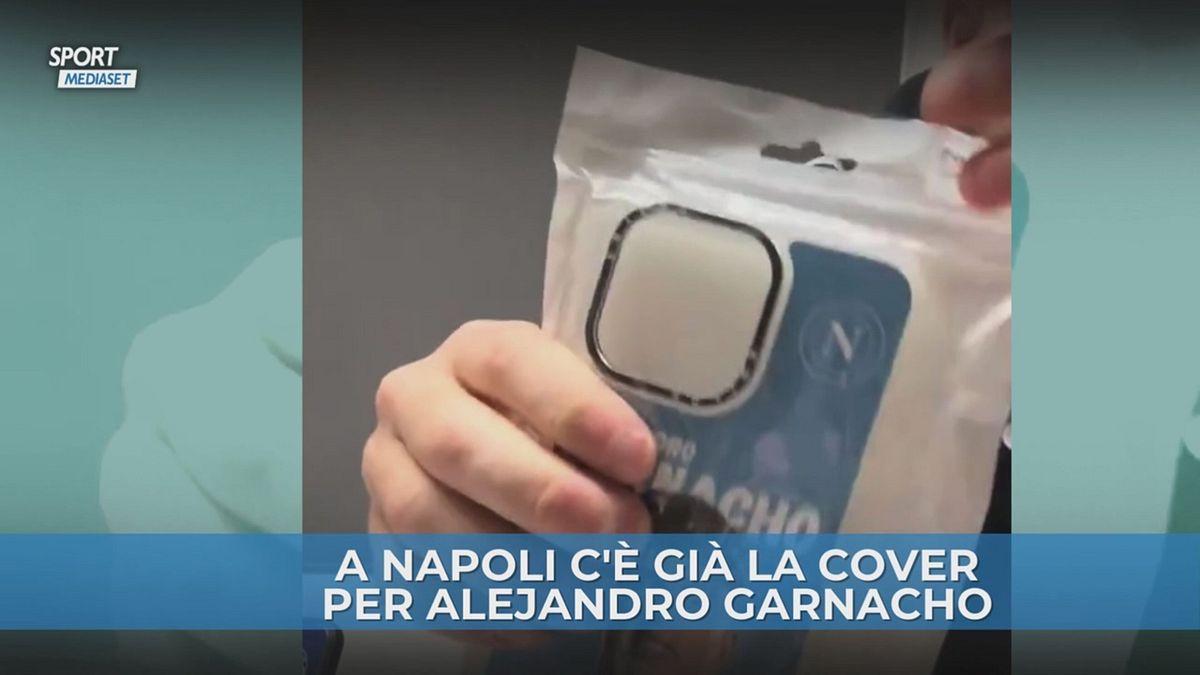 Garnacho-mania a Napoli: spunta la cover