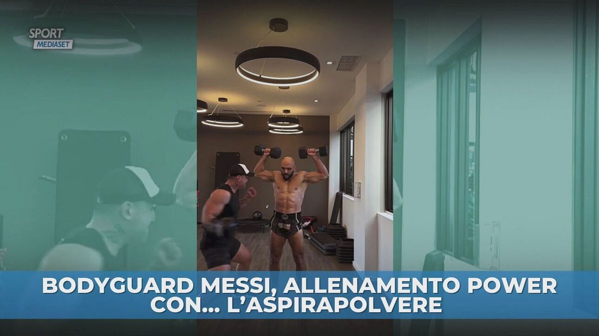 Bodyguard Messi, ma come ti alleni?