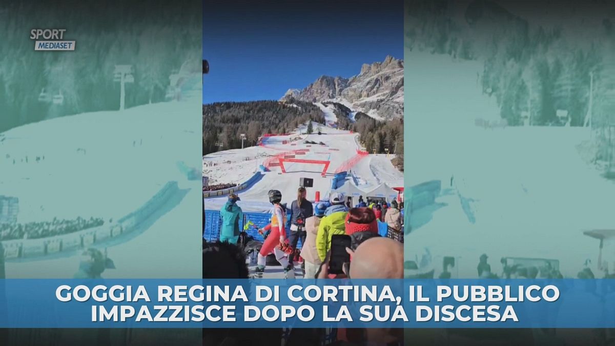 Goggia fa impazzire Cortina