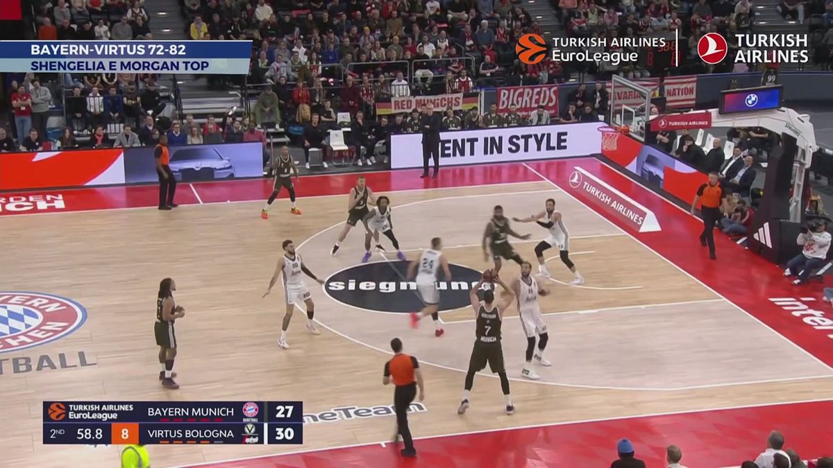 Eurolega: Bayern-Virtus 72-82