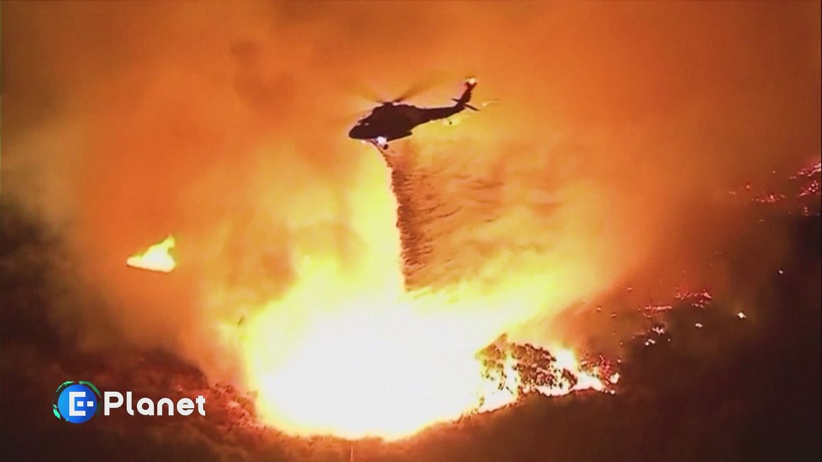 Gli incendi in California