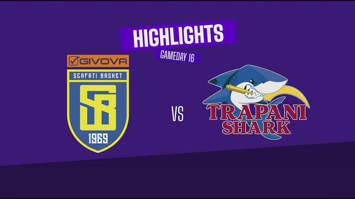 Scafati-Trapani 66-83: gli highlights