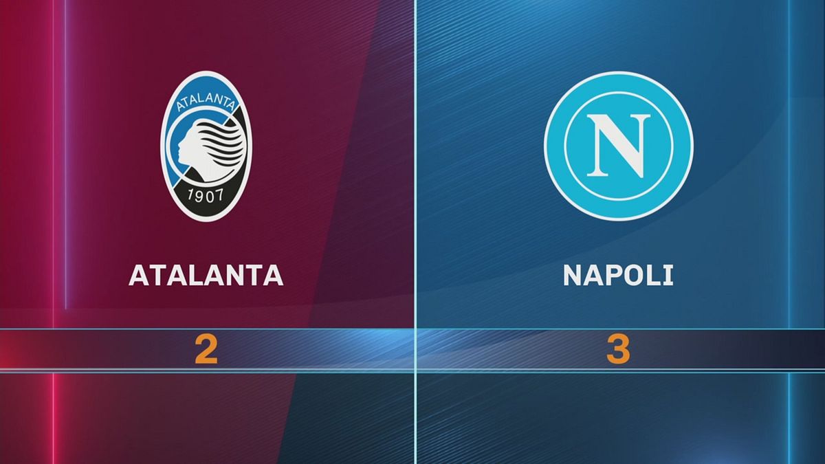 Atalanta-Napoli 2-3: gli highlights