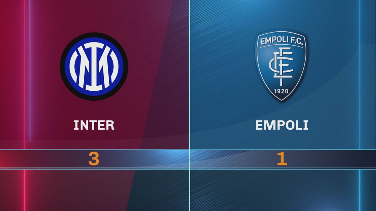 Inter-Empoli 3-1: gli highlights