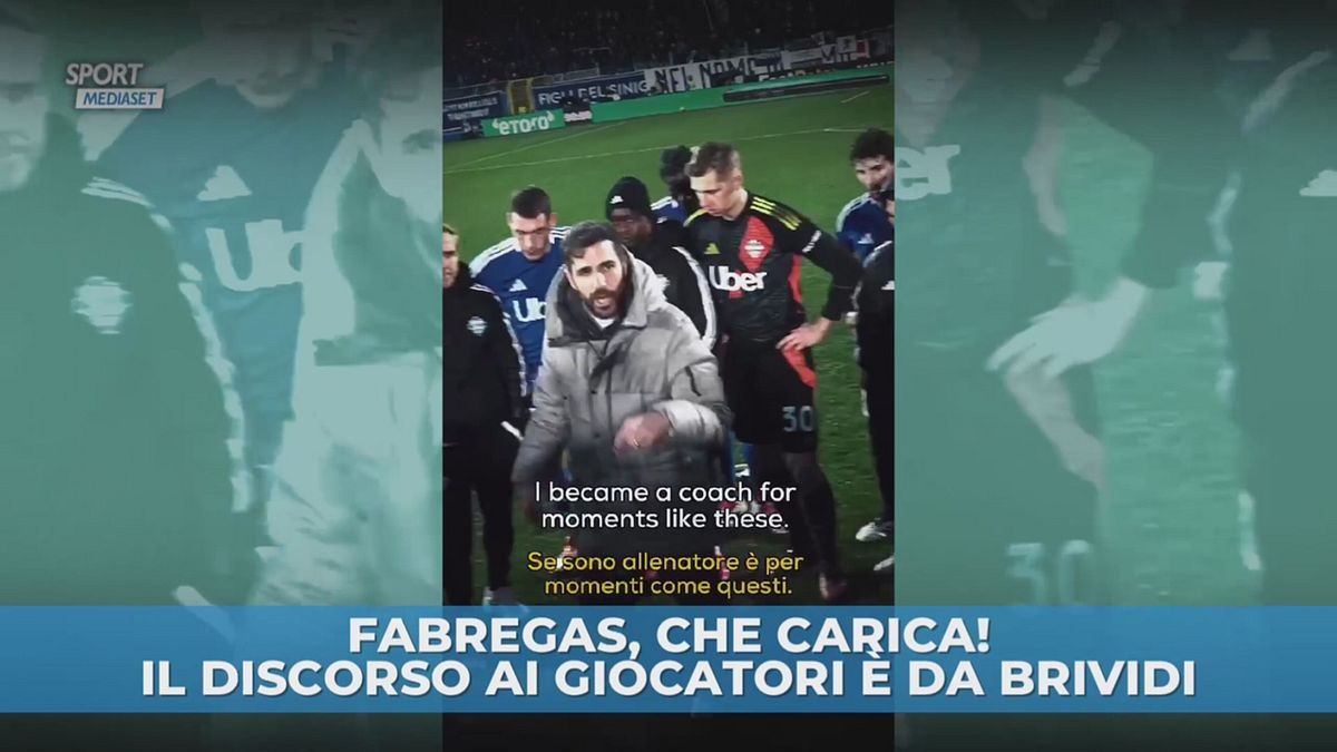 Fabregas, che carica! Il discorso ai giocatori è da brividi