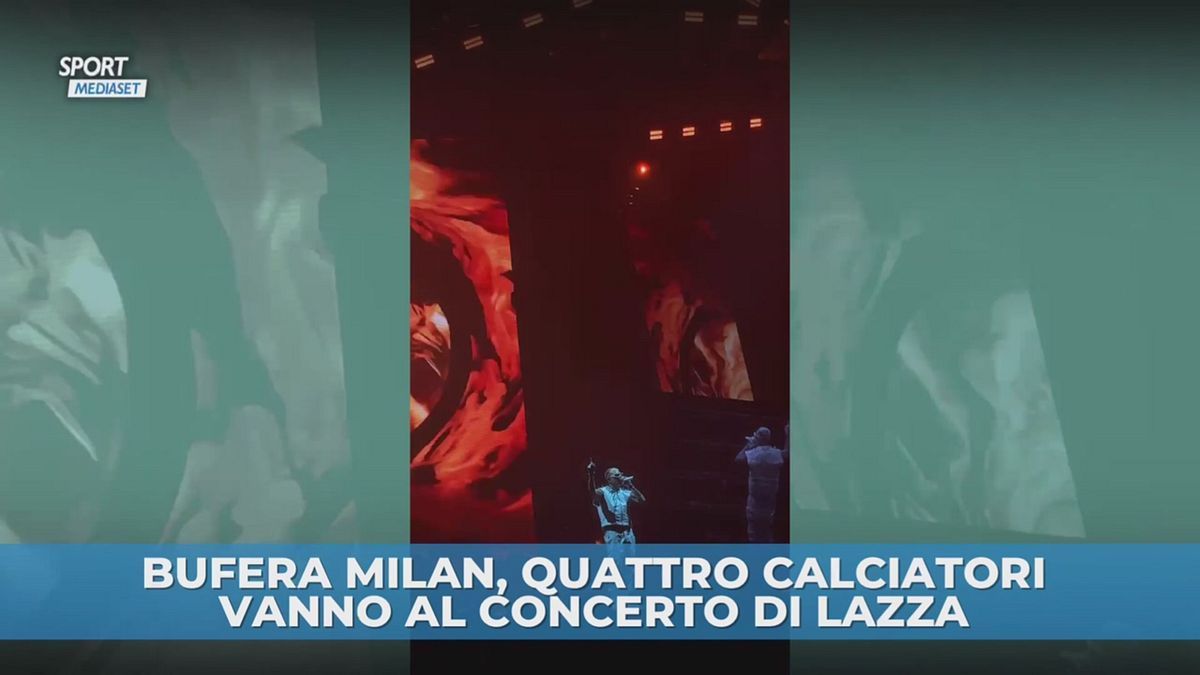 Bufera Milan: c'entra il concerto di Lazza