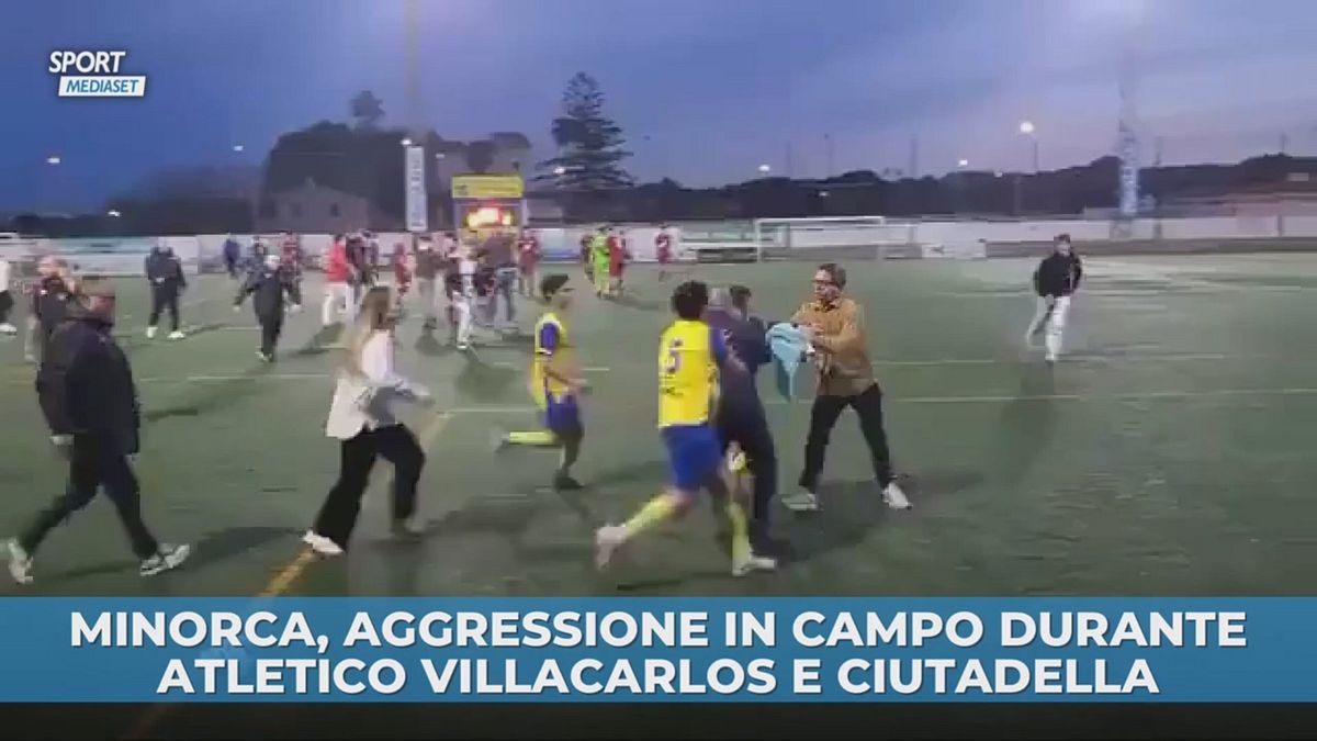 Minorca, aggressione in campo durante Atletico Villacarlos e Ciutadella