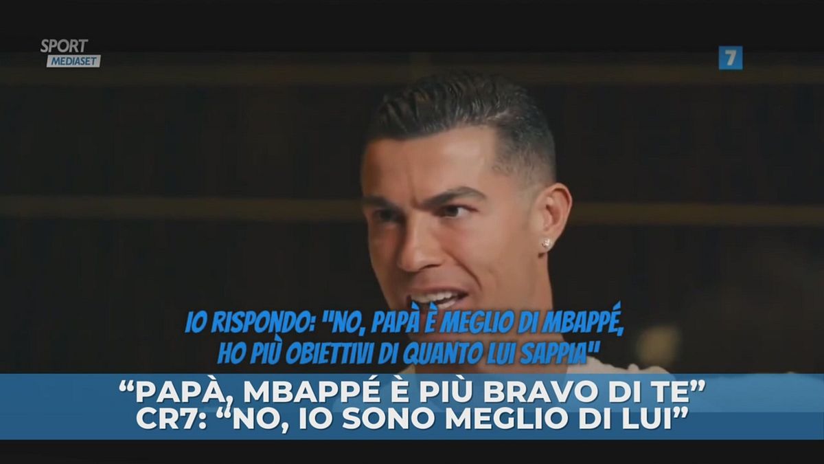 CR7, che lezione al figlio Mateo