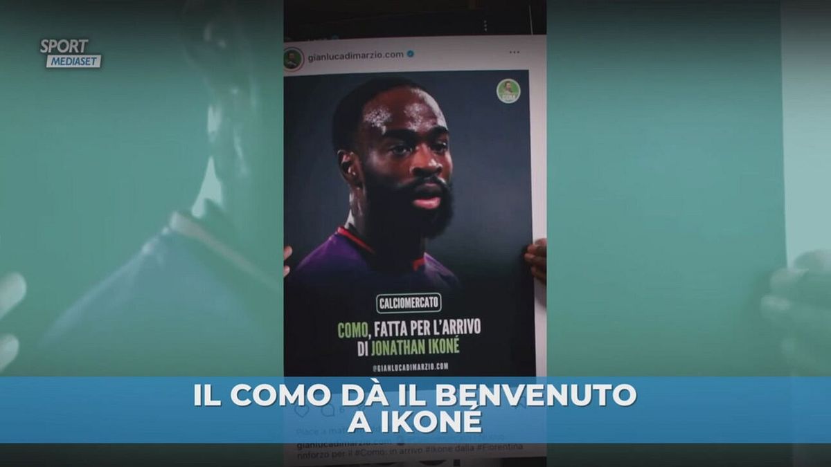 Il Como dà il benvenuto a Ikoné