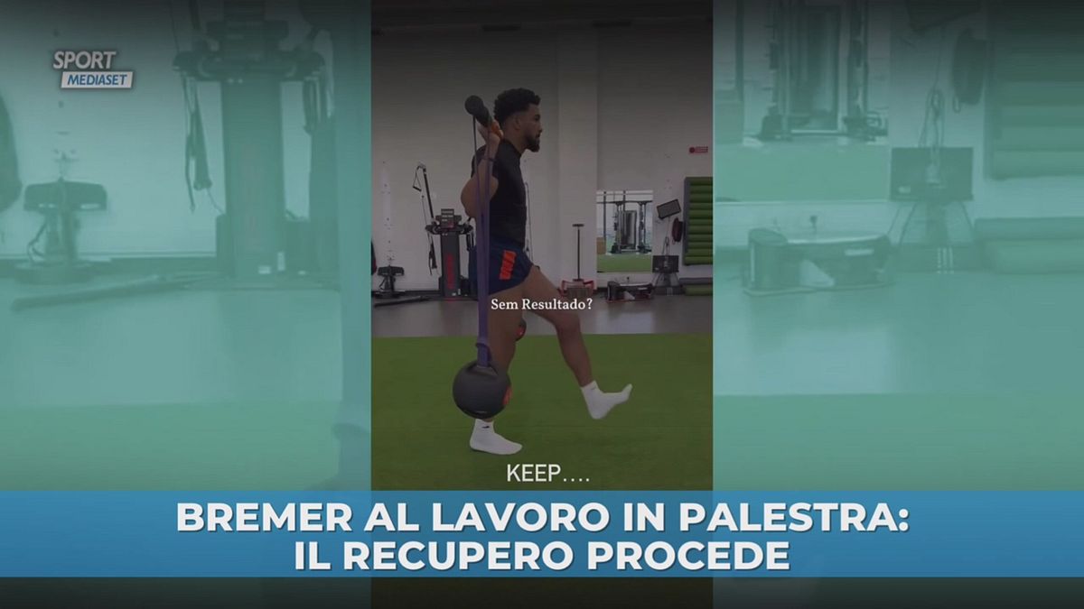 Bremer al lavoro: il recupero procede