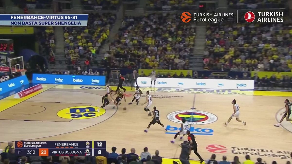 Eurolega: Fenerbahce - Virtus 95-81