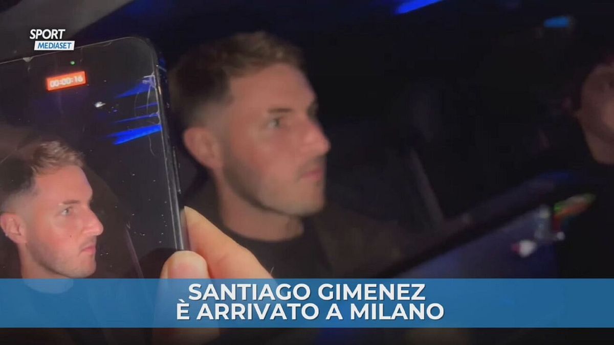 Milan, ecco il bomber: è atterrato Gimenez