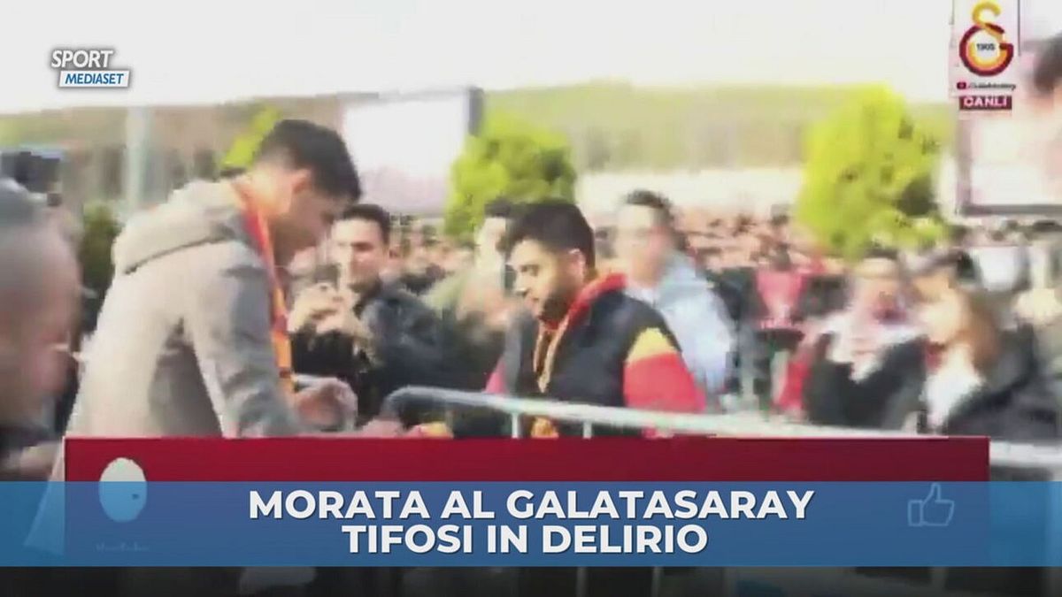 Morata al Gala, tifosi in delirio