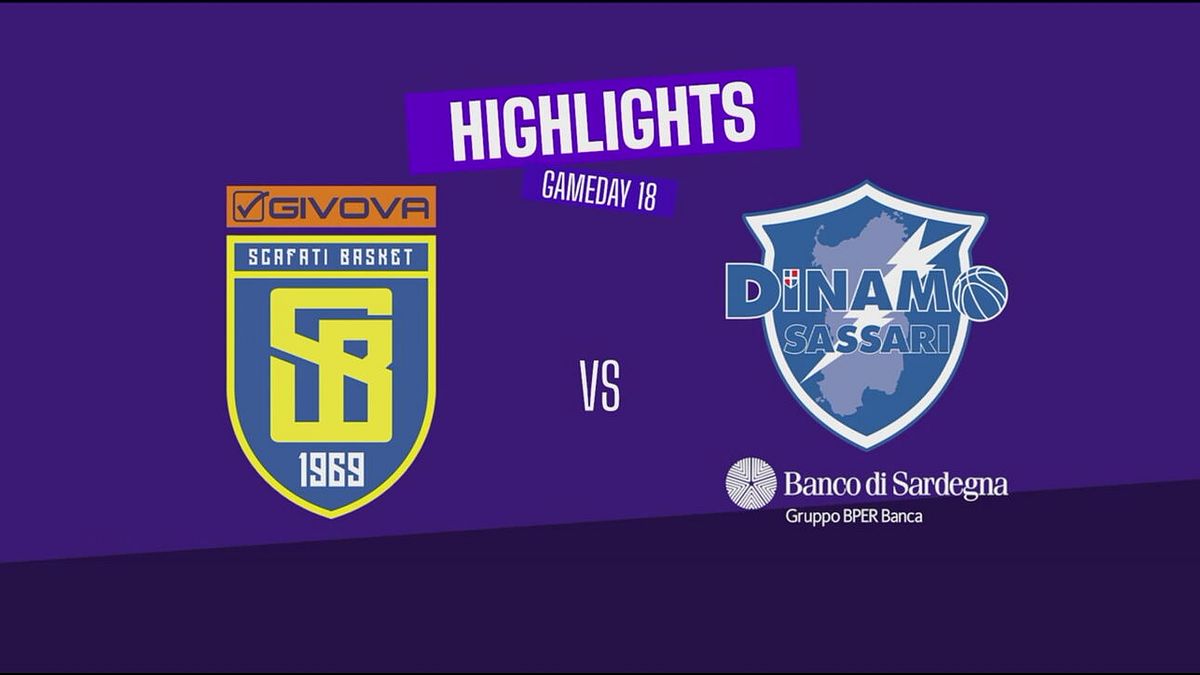 Scafati-Sassari 98-92: gli highlights