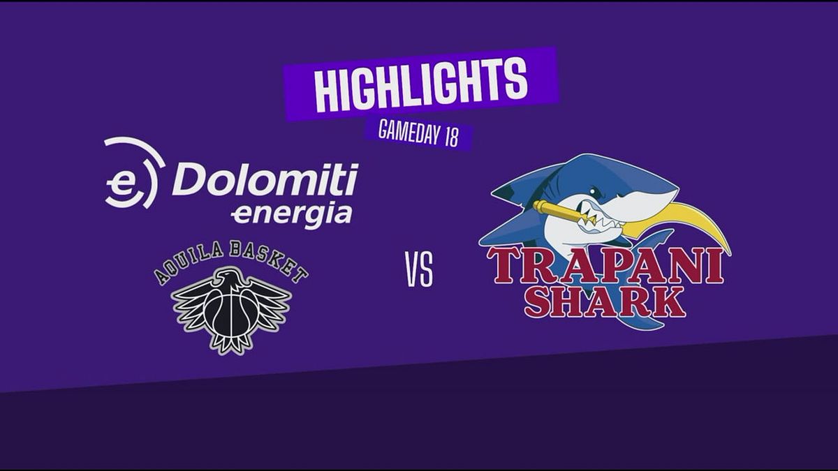 Trento-Trapani 83-80: gli highlights