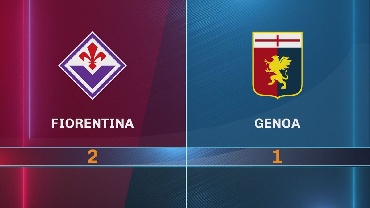 Fiorentina-Genoa 2-1: gli highlights