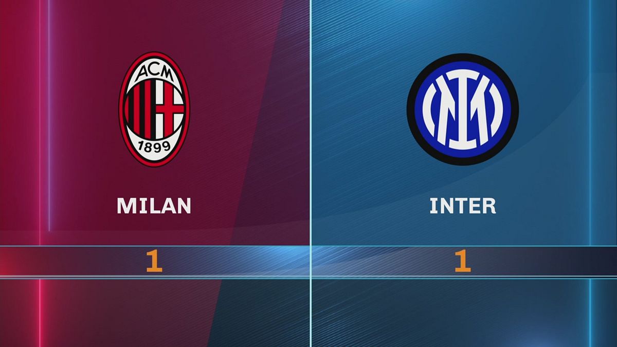 Milan-Inter 1-1: gli highlights