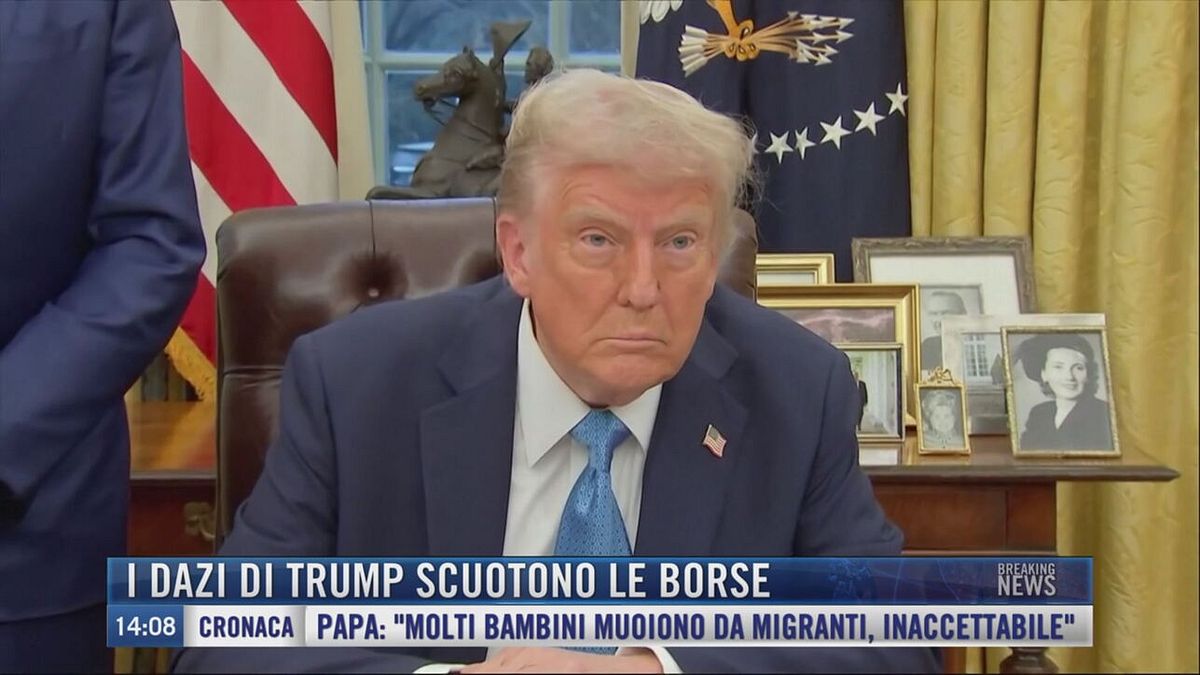 Breaking News delle 14.00 | I dazi di Trump scuotono le Borse