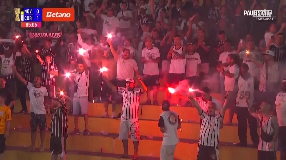 MCH FUMOGENI E GARA SOSPESA NOVORIZONTINO-CORINTHIANS MCH