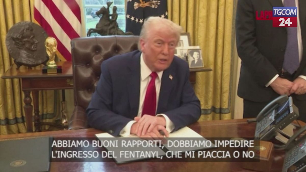 Trump: "Accordo con il Messico per fermare il fentanyl e l'immigrazione illegale"