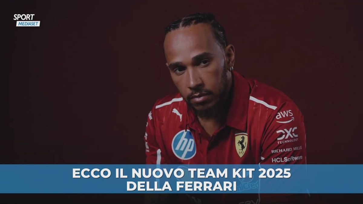 Il nuovo kit del Team Ferrari 2025