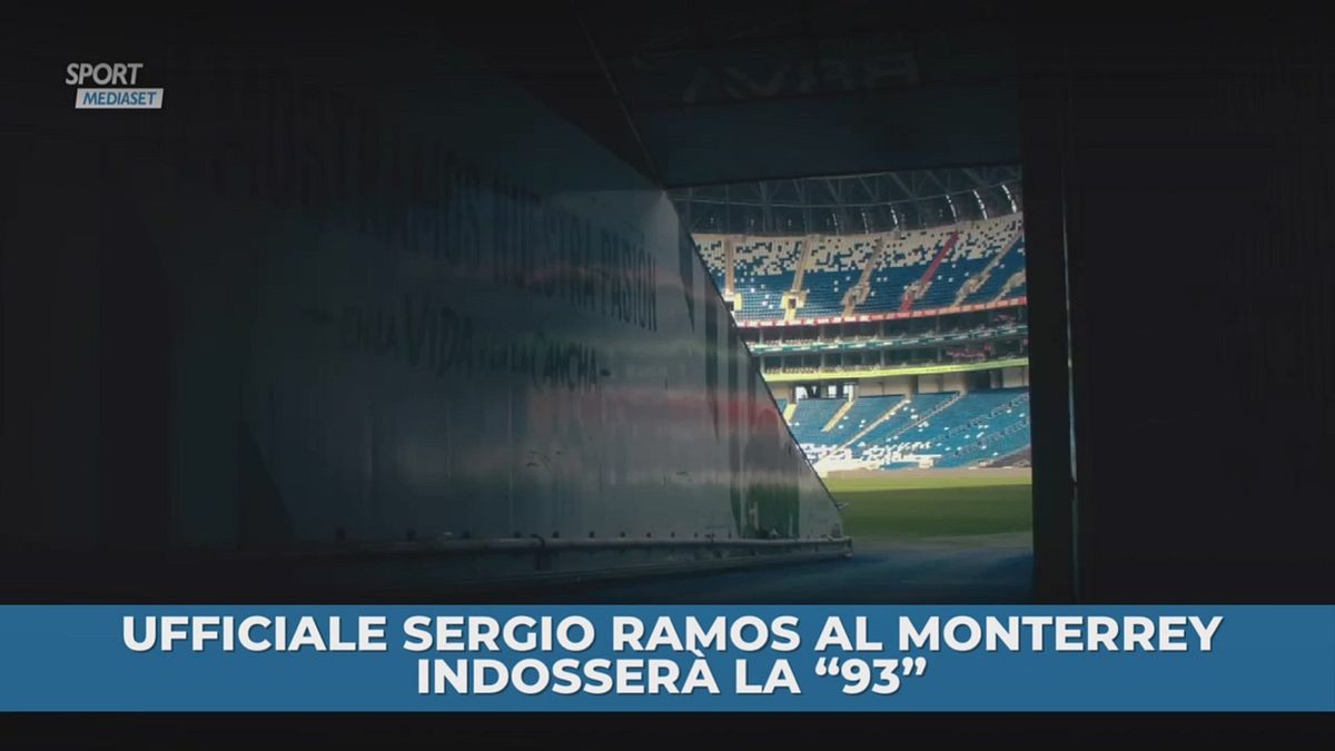 Sergio Ramos al Monterrey. Indosserà la "93"