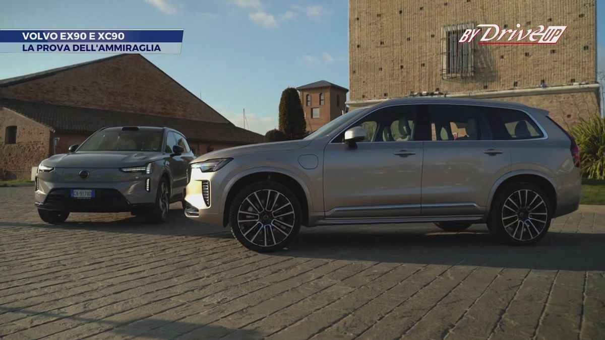 La prova delle Volvo EX90 e XC90 a Bologna